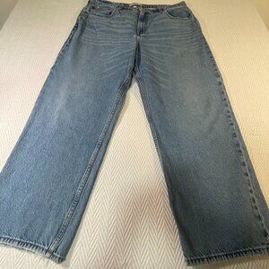 Abercrombie & Fitch Women's Loose High Rise Curve Love Jeans - 16